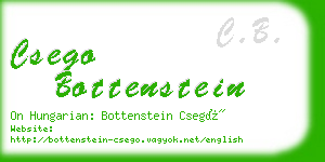 csego bottenstein business card